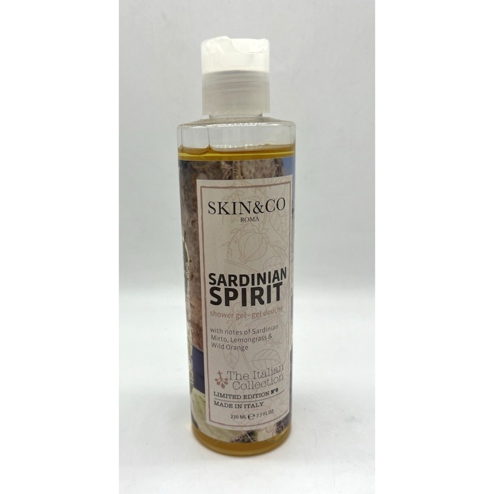 Skin & Co Roma Sardinian Spirit Shower Gel Limited Edition 7.7 Fl Oz NEW